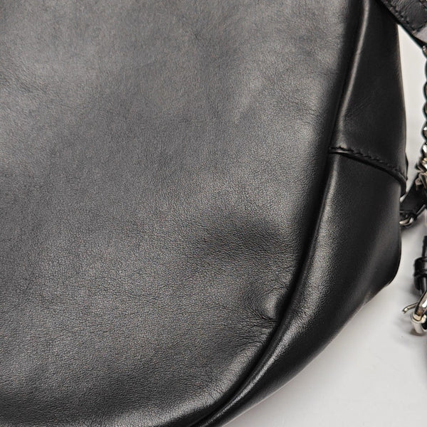 Calfskin Backpack Black