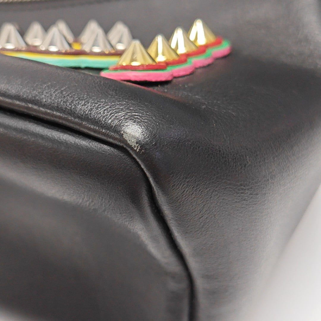 Calfskin Backpack Black