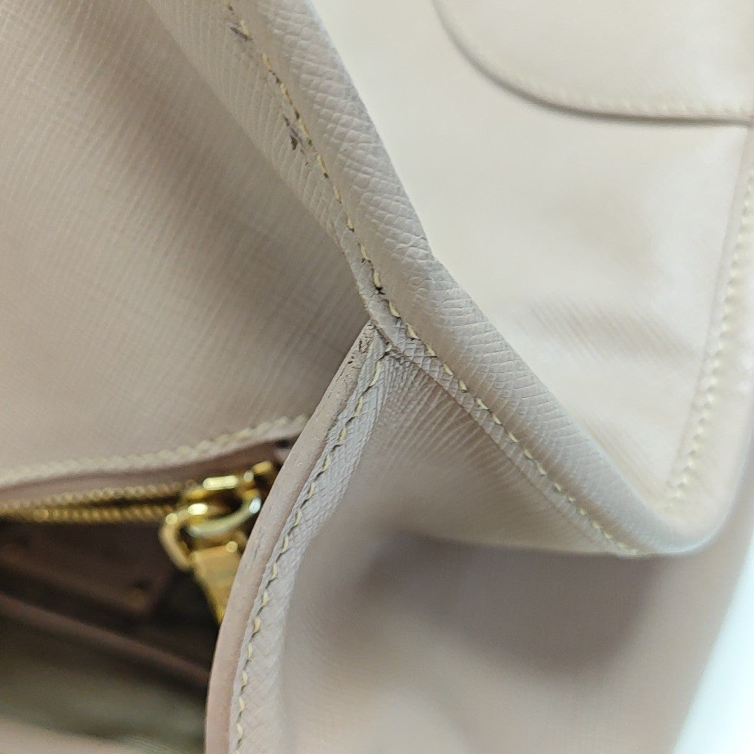 Calfskin Shoulder Bag Brown