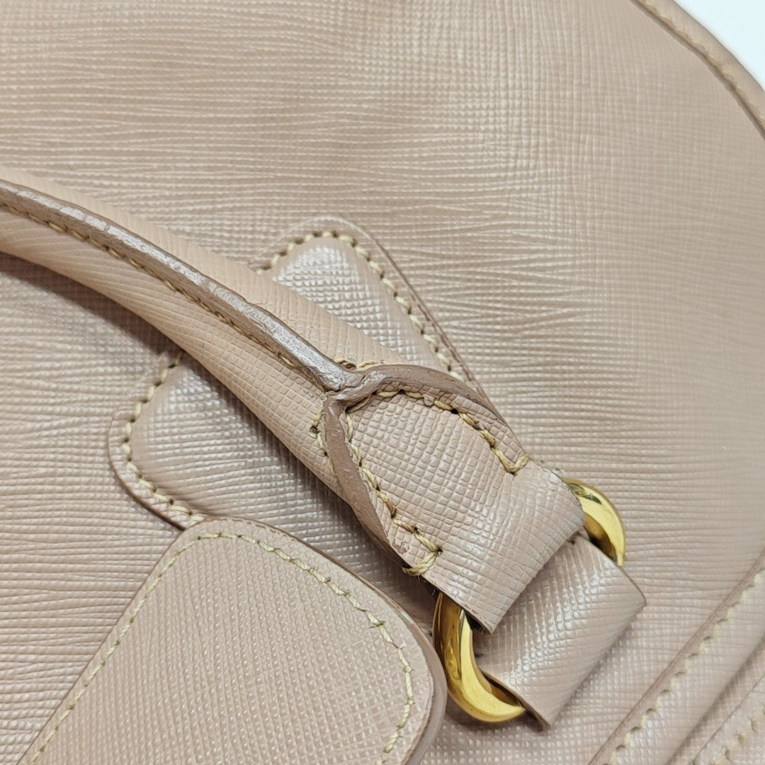 Calfskin Shoulder Bag Brown