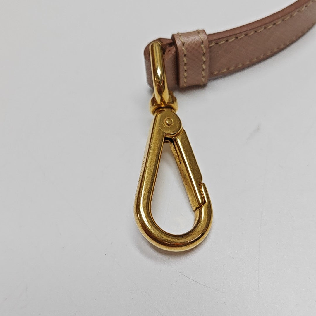 Calfskin Shoulder Bag Brown