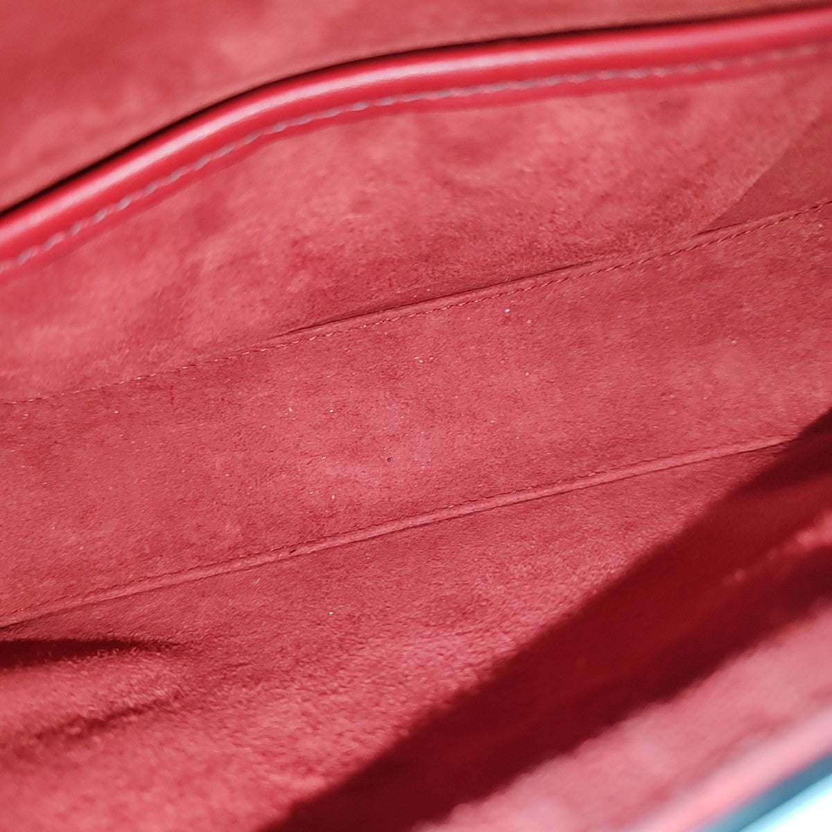 J'adior Small Calfskin Red