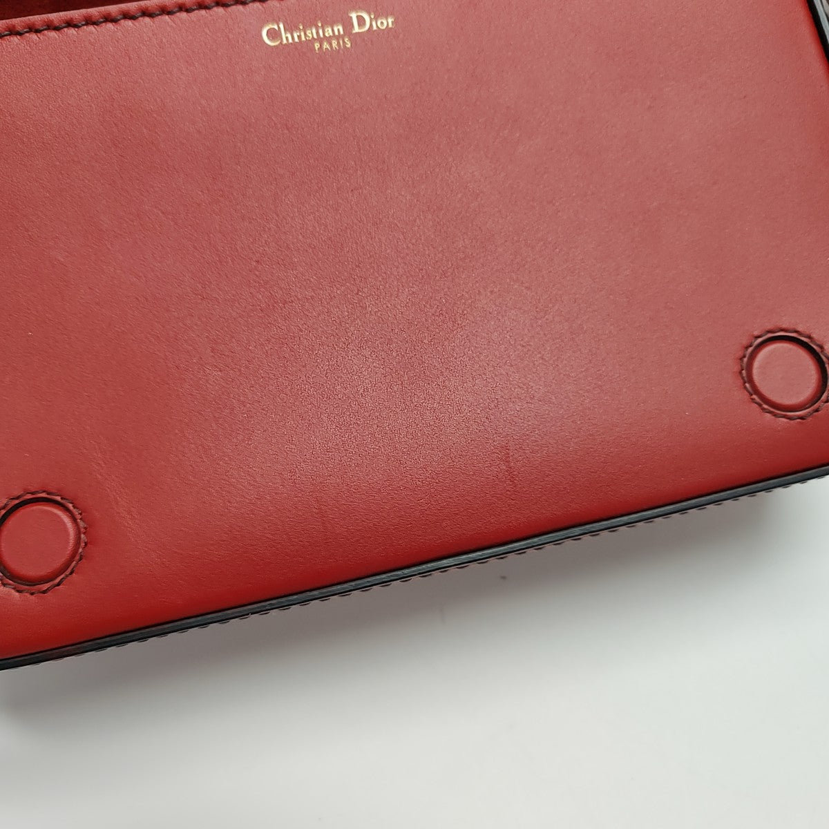 J'adior Small Calfskin Red