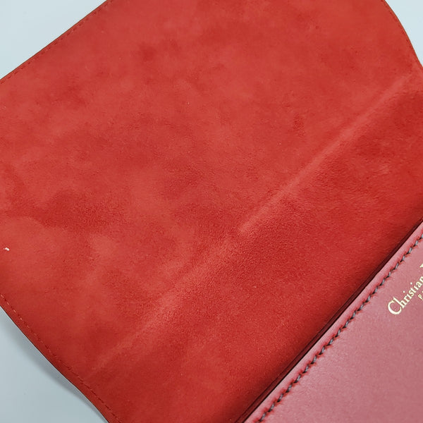J'adior Small Calfskin Red