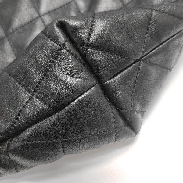 ICARE Extra Large Quilted Lambskin Black