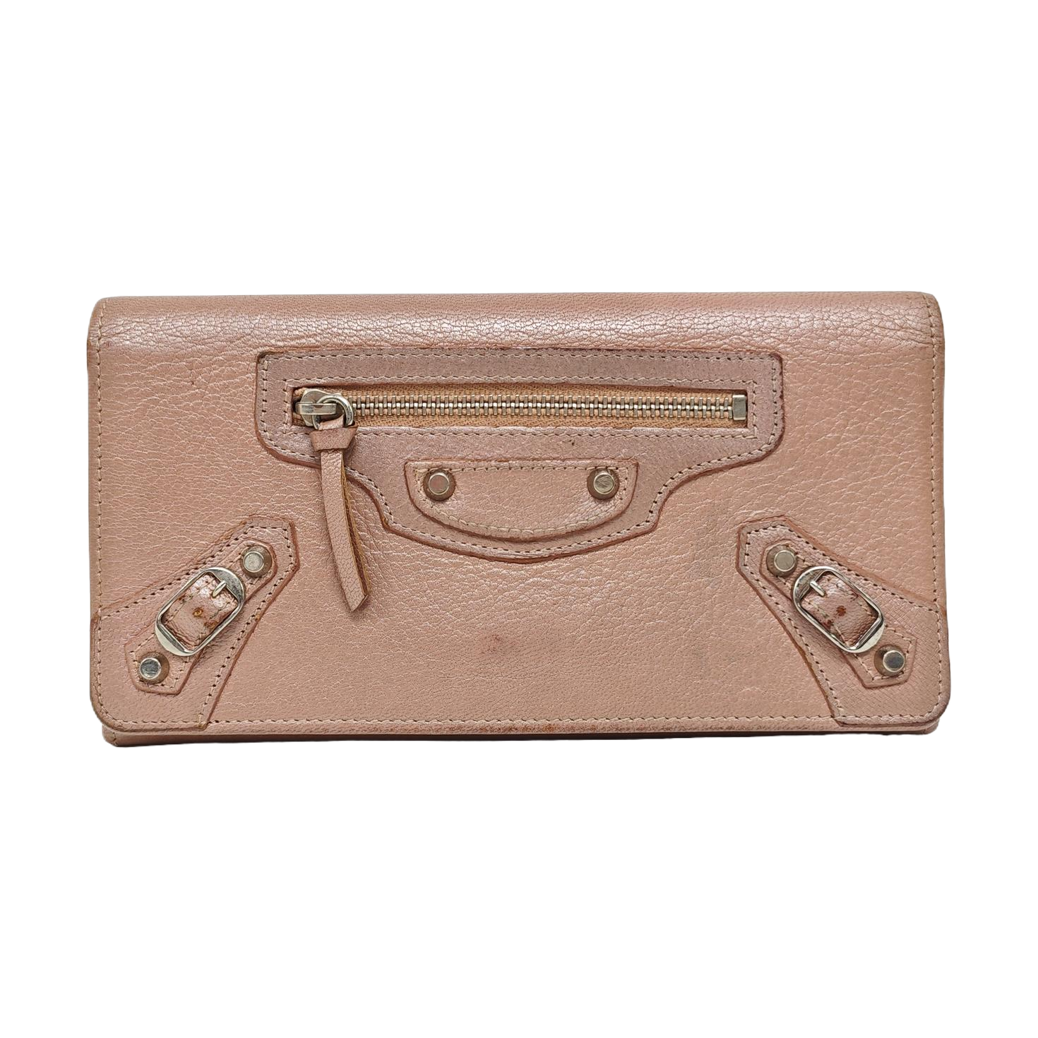 Classic City Lambskin Pink Wallet