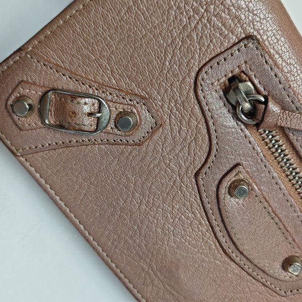 Classic City Lambskin Pink Wallet