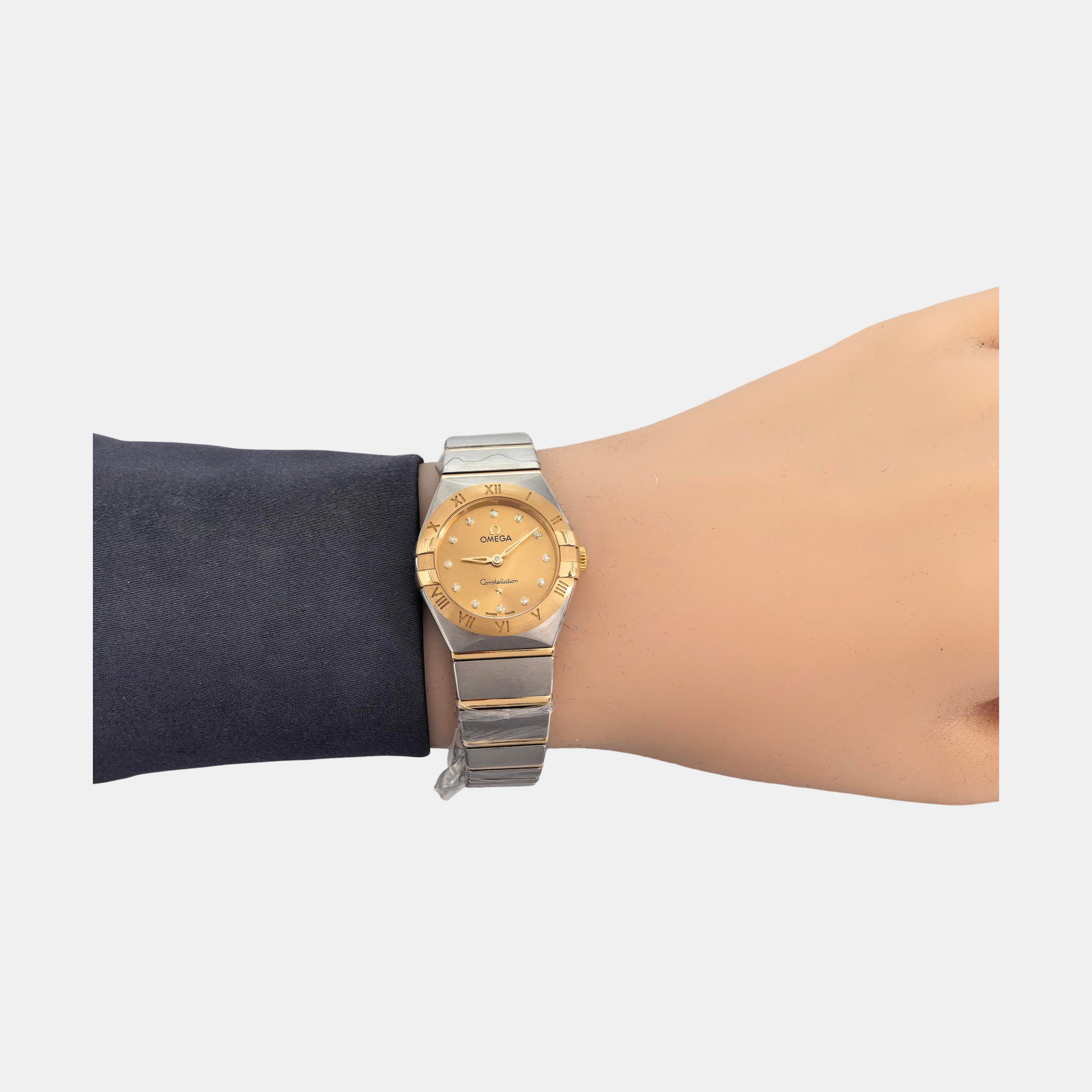 Constellation 25mm Gold Quartz Watch