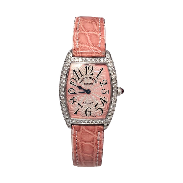 Cintrée Curvex 25mm Pink Quartz Watch