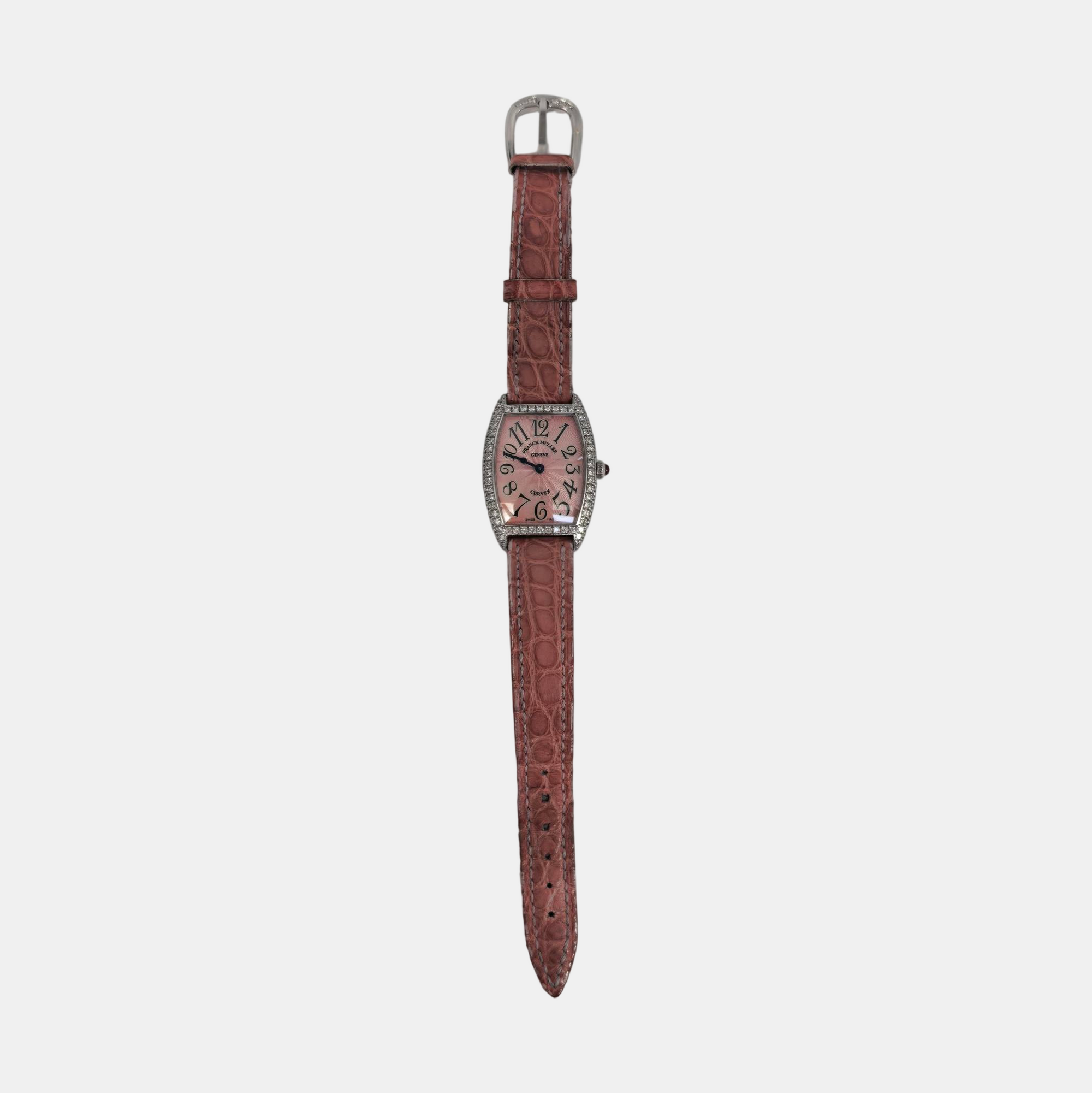 Cintrée Curvex 25mm Pink Quartz Watch