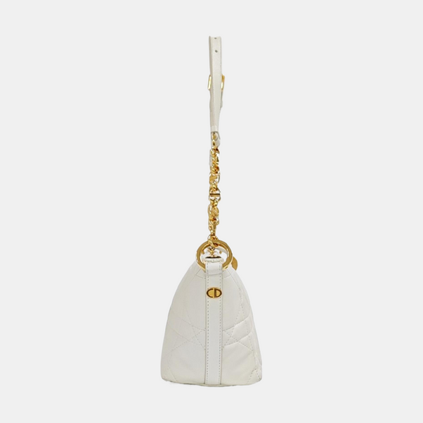 Diortravel Nomad Cannage Calfskin White