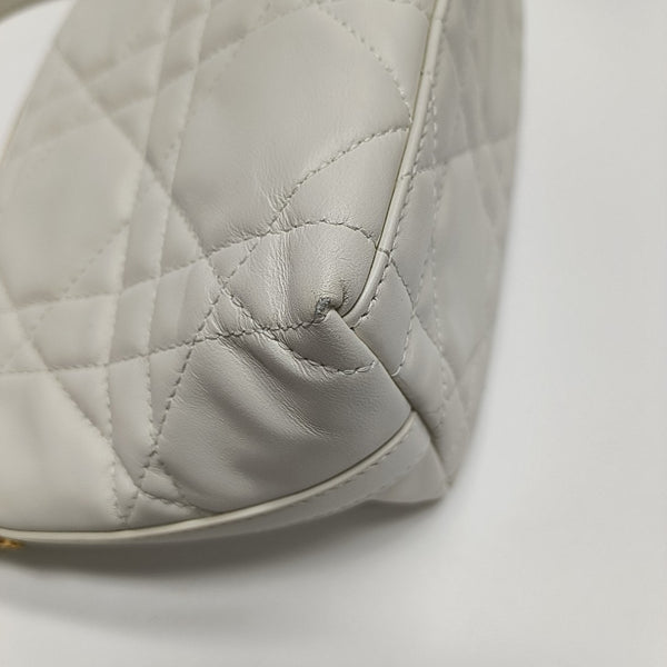 Diortravel Nomad Cannage Calfskin White
