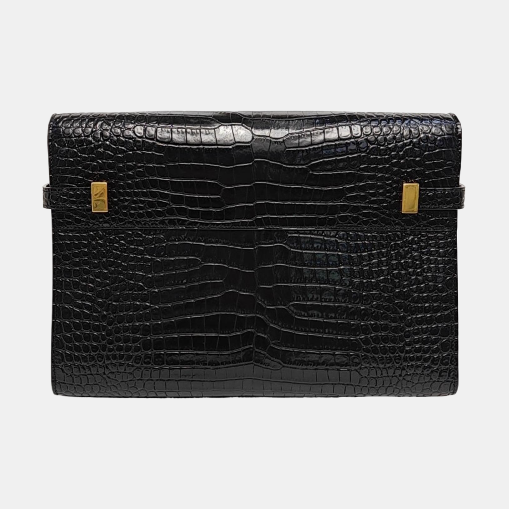 MANHATTAN Calfskin Black