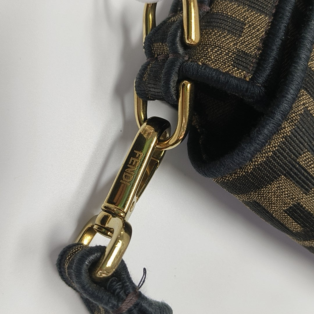 Baguette Medium Canvas Brown