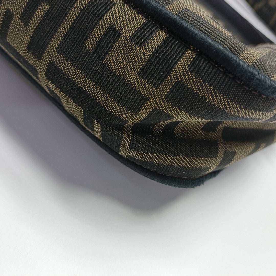 Baguette Medium Canvas Brown