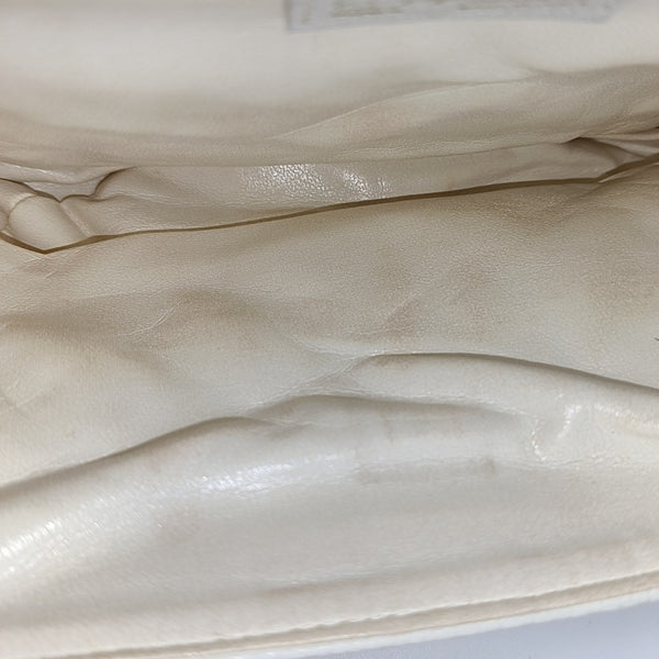 Calfskin Shoulder Bag White