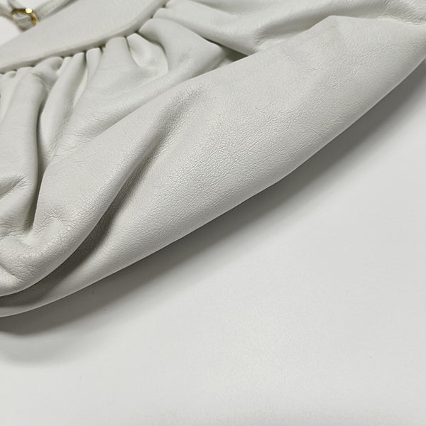 Calfskin Shoulder Bag White