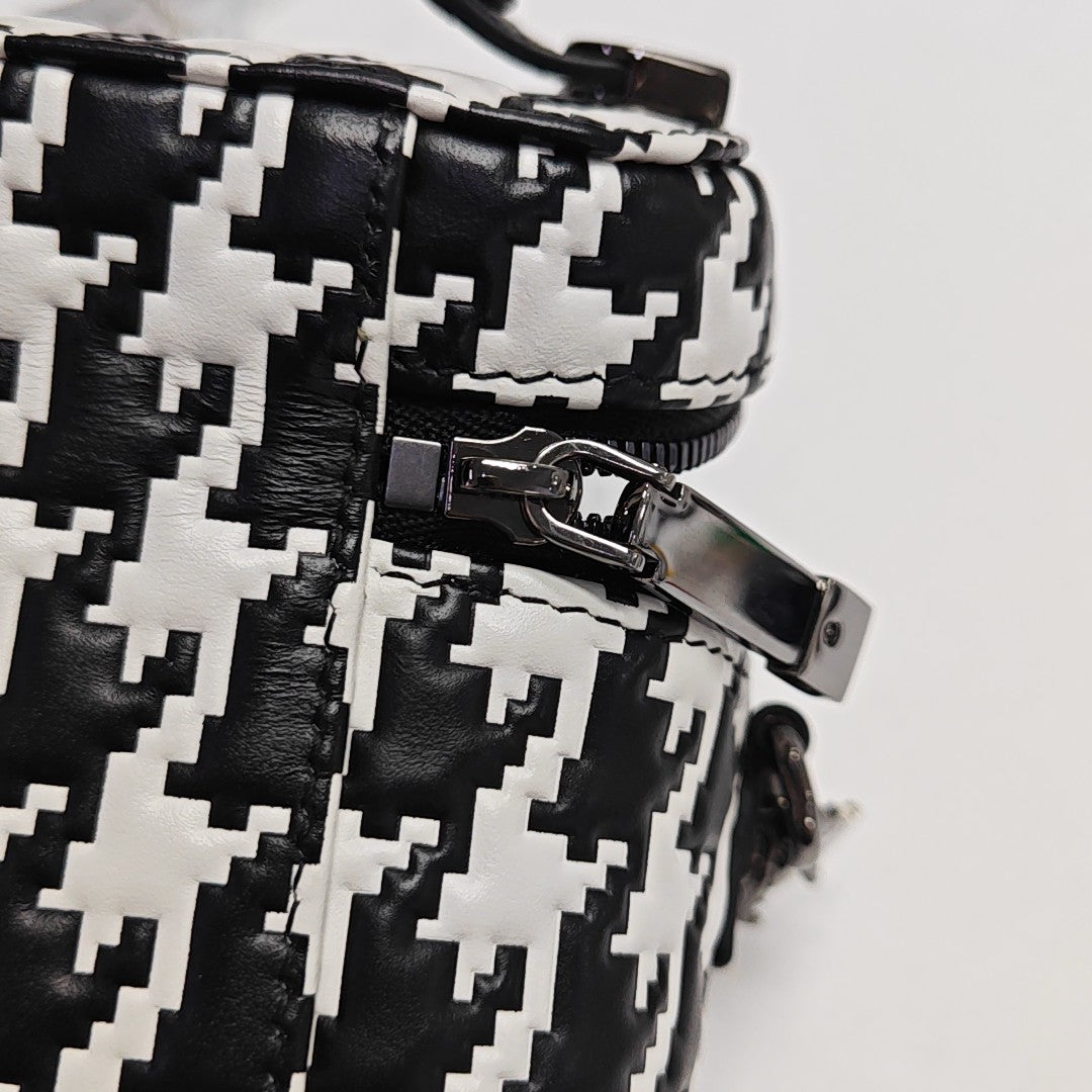 Vanity Lady Dior Super Mini Calfskin Black