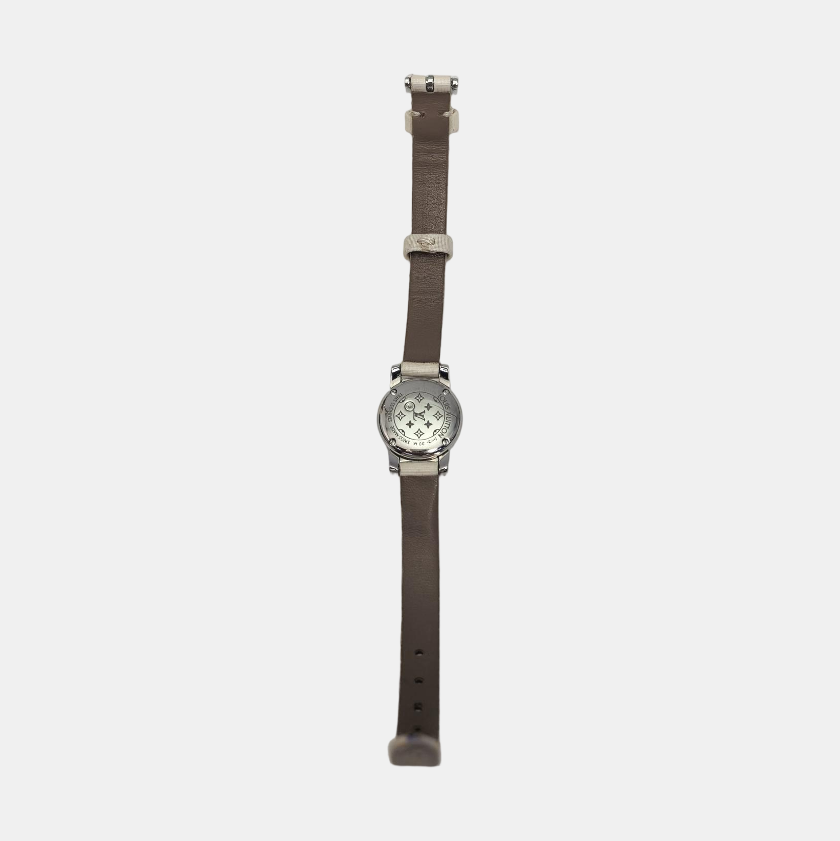 Tambour Glamour 18mm Gray Quartz Watch