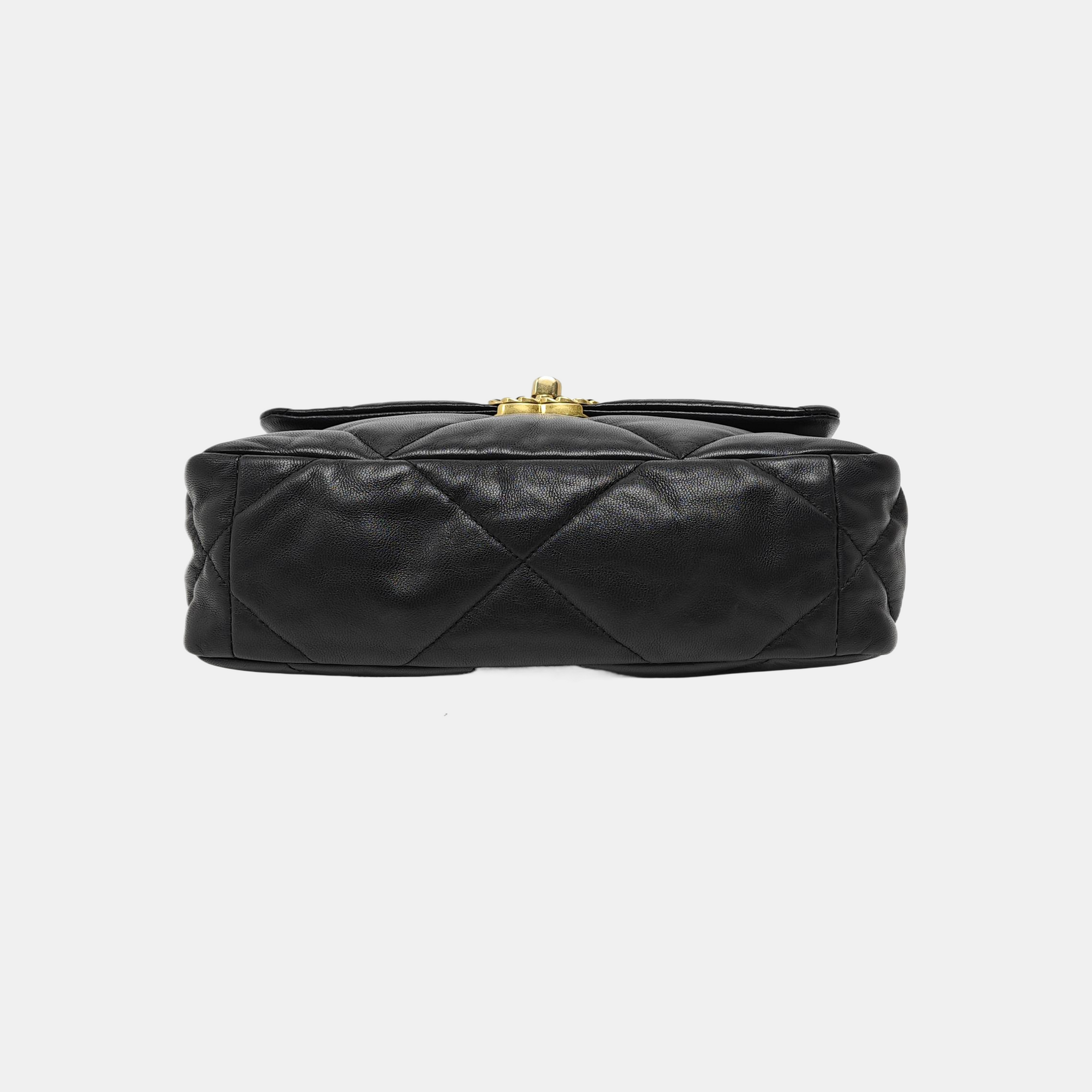 CHANEL 19 Small Quilted Lambskin Black