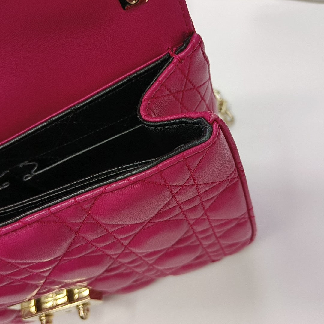Miss Dior Cannage Lambskin Red