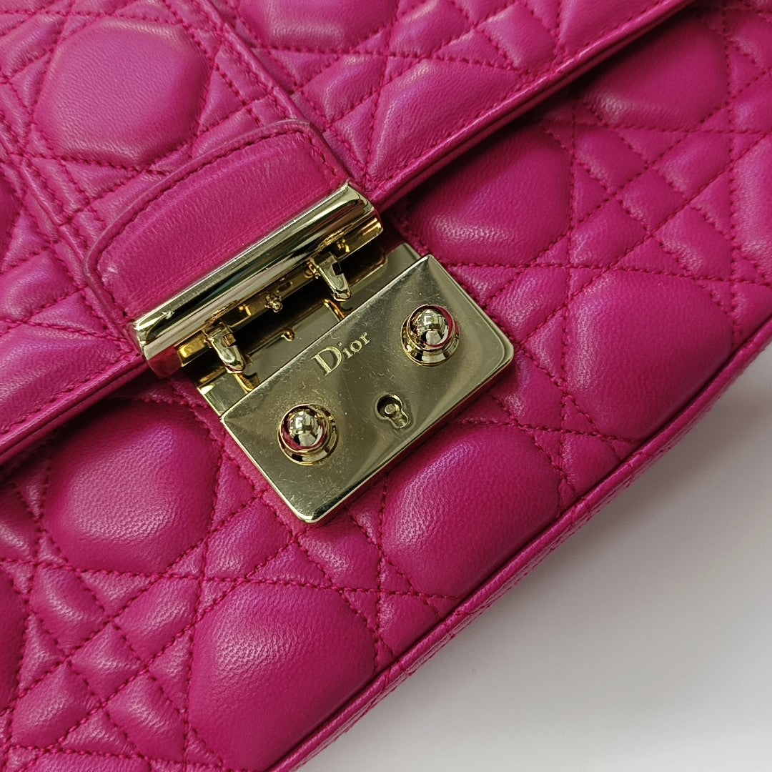 Miss Dior Cannage Lambskin Red