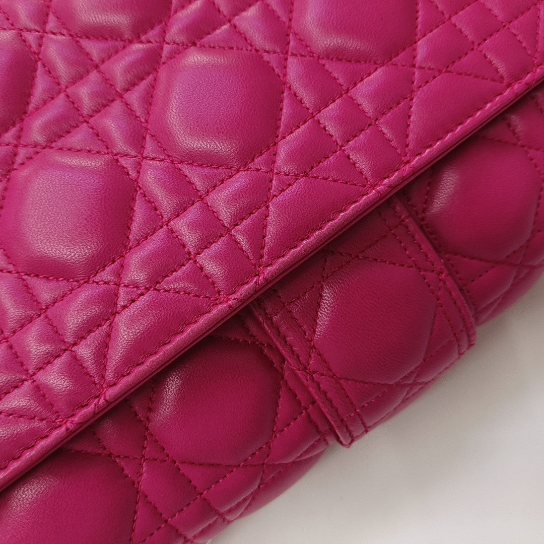 Miss Dior Cannage Lambskin Red