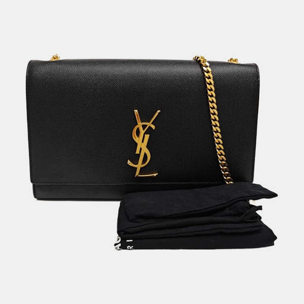 KATE Medium Calfskin Black