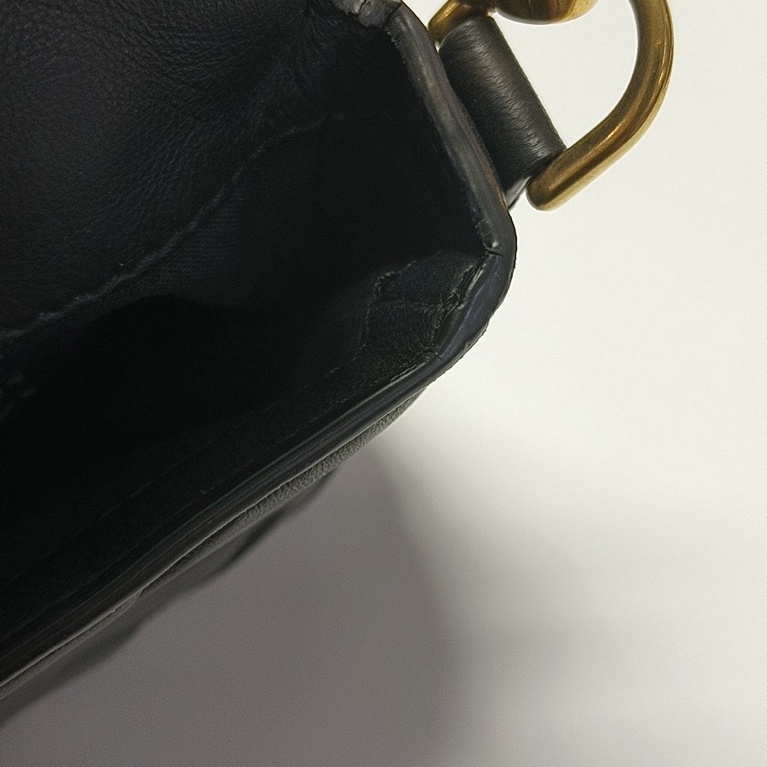 Baguette Mini Lambskin Black