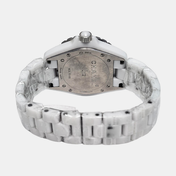 J12 39mm White Automatic Watch