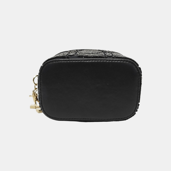 Vanity Lady Dior Super Mini Fabric Black