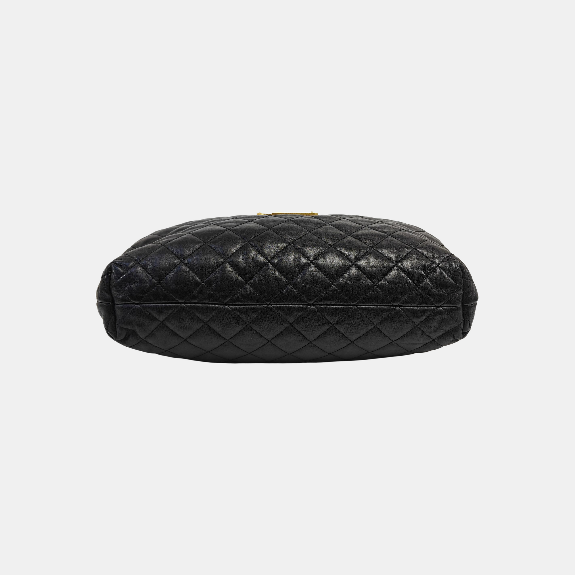 ICARE Extra Large Quilted Lambskin Black