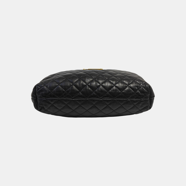 ICARE Extra Large Quilted Lambskin Black