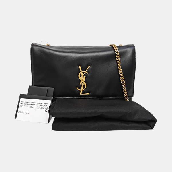 KATE Large Calfskin Black