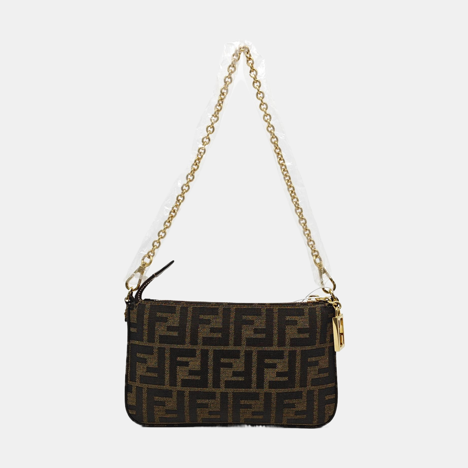 Canvas Shoulder Bag Brown