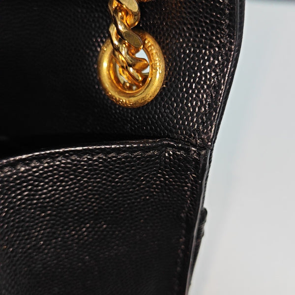 ENVELOPE Medium Quilted Calfskin Black