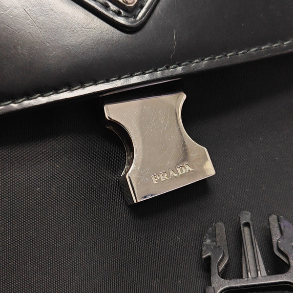 Nylon Calfskin Black
