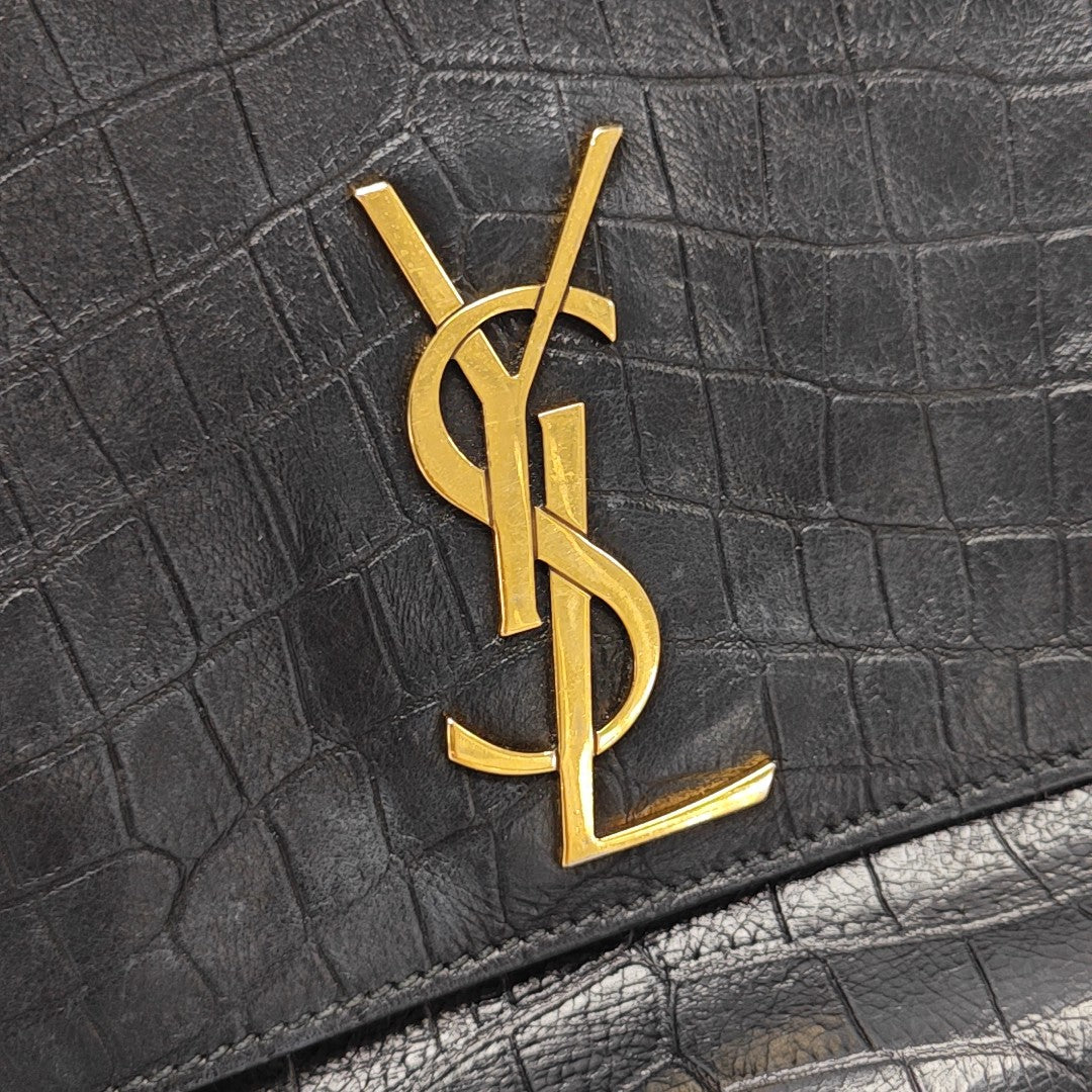 KATE Large Calfskin Black
