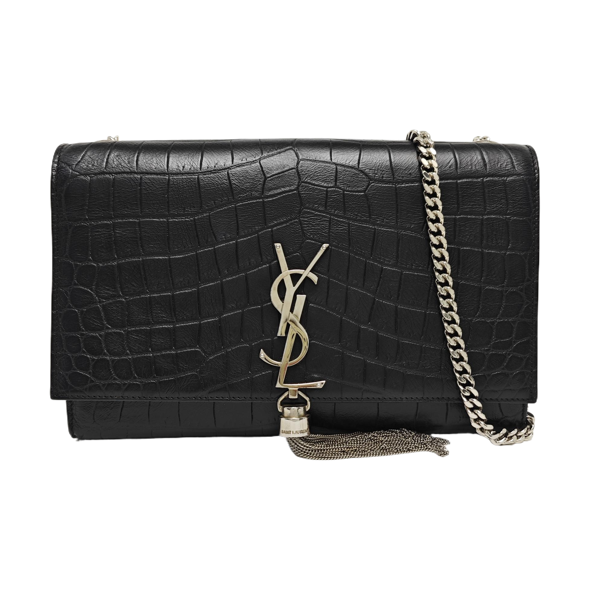 KATE Medium Calfskin Black