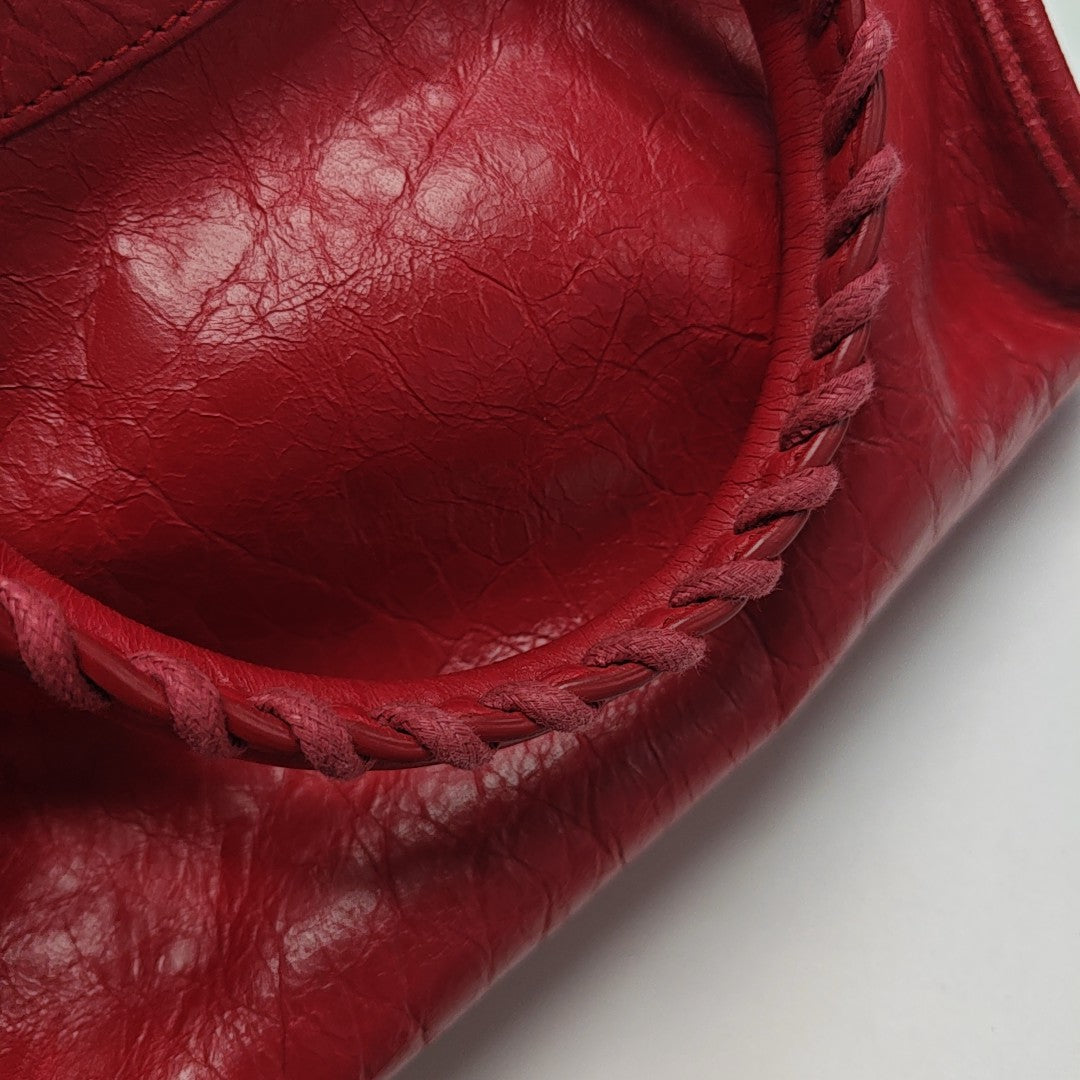 Classic City Mini Lambskin Red