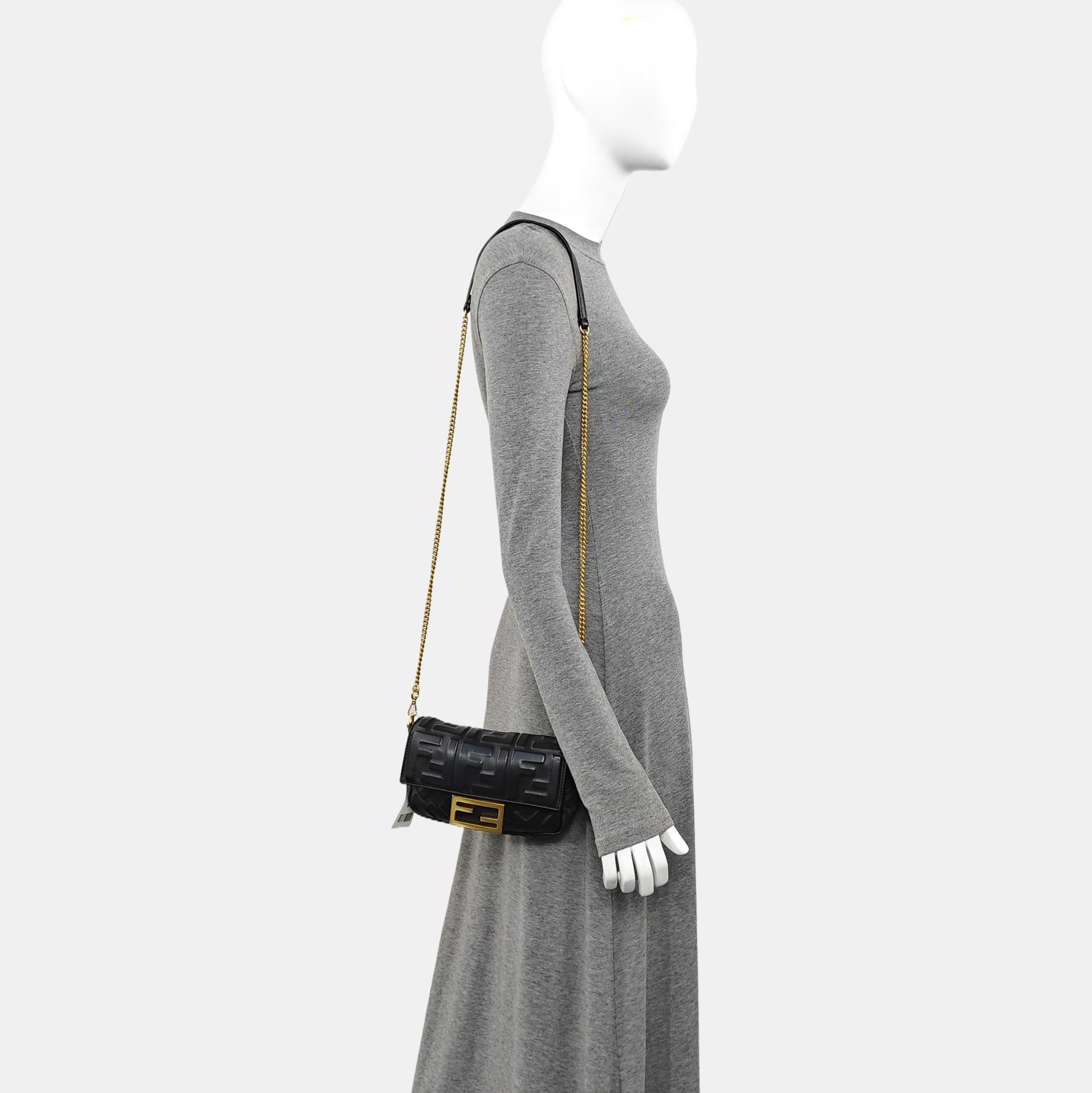 Baguette Mini Lambskin Black