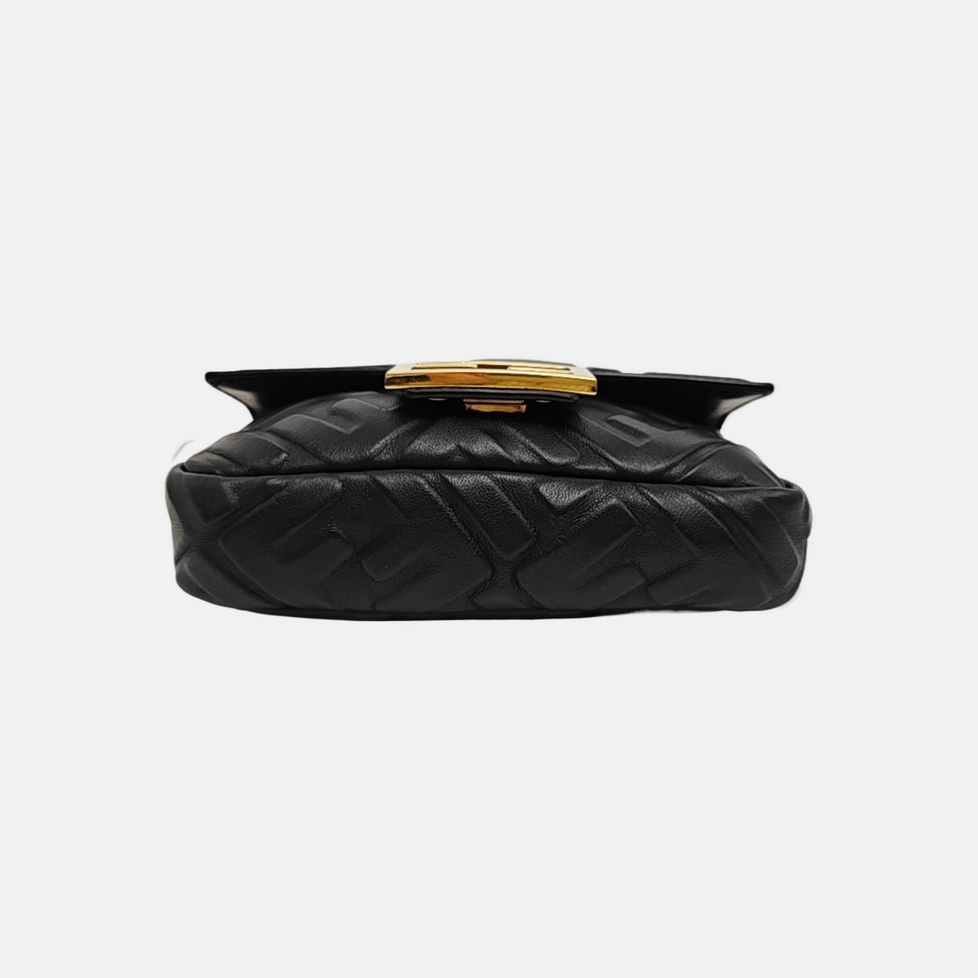 Baguette Mini Lambskin Black