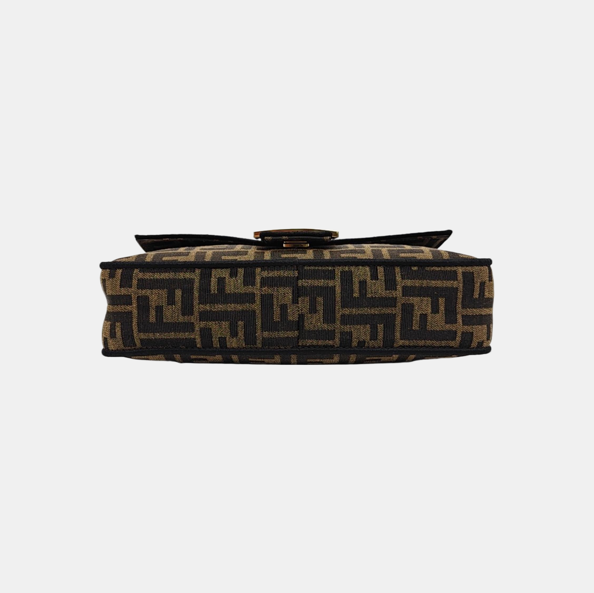 Baguette Medium Canvas Brown