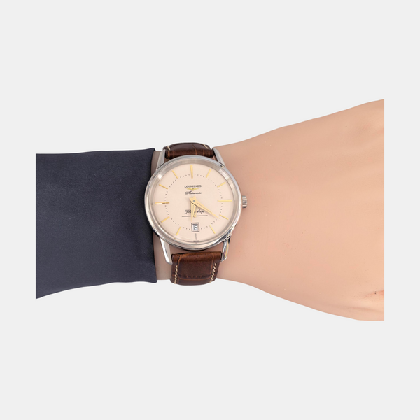 Heritage 38.5mm Cream Automatic Watch