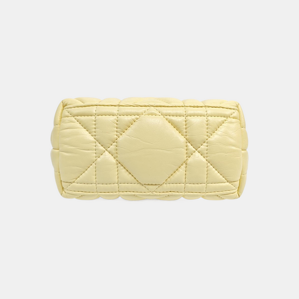 Diortravel Nomad Small Cannage Lambskin Yellow