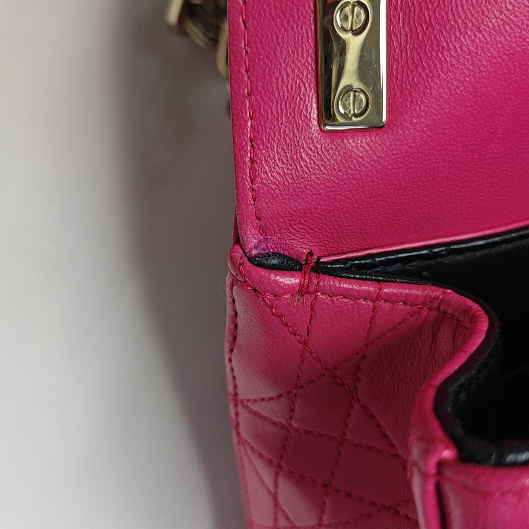 Miss Dior Cannage Lambskin Red