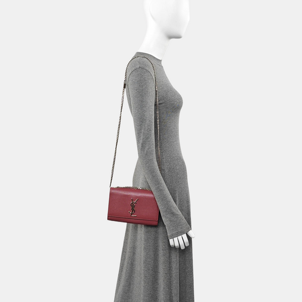 KATE Small Calfskin Beige