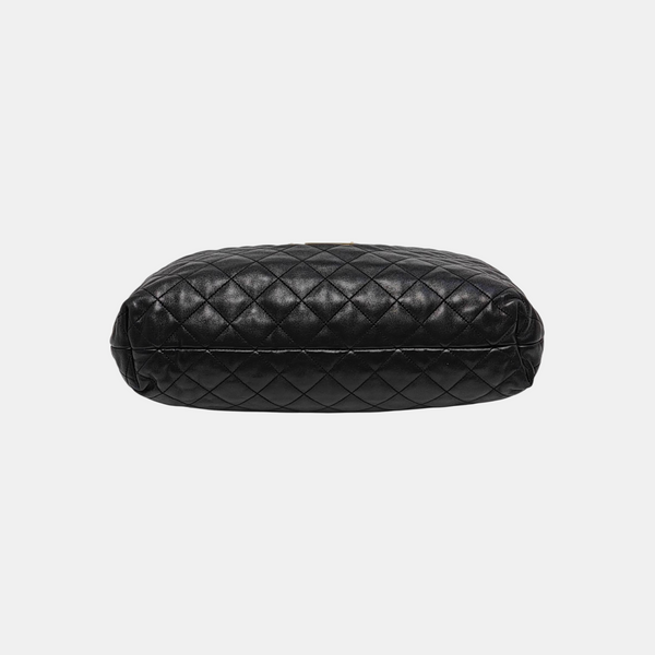 ICARE Extra Large Quilted Lambskin Black