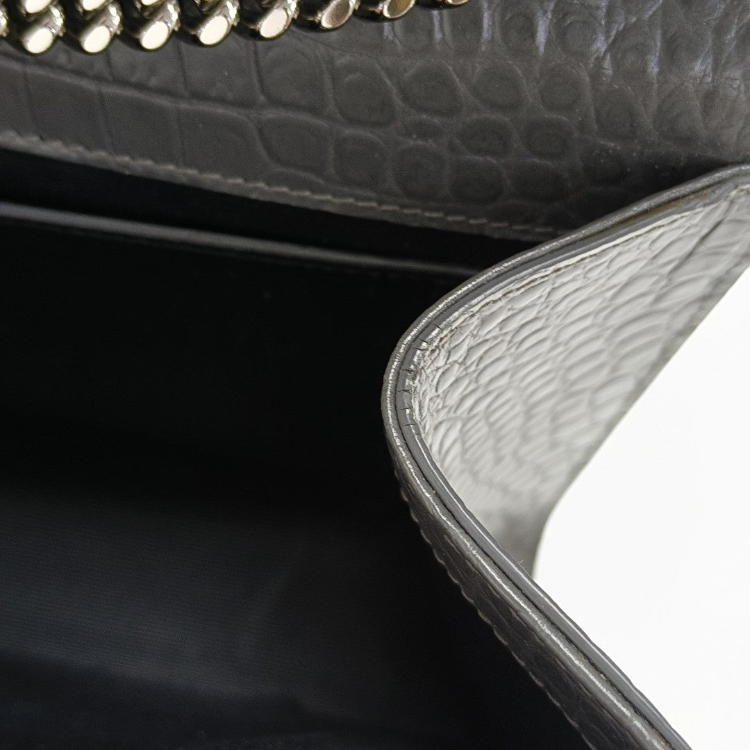 KATE Medium Calfskin Gray