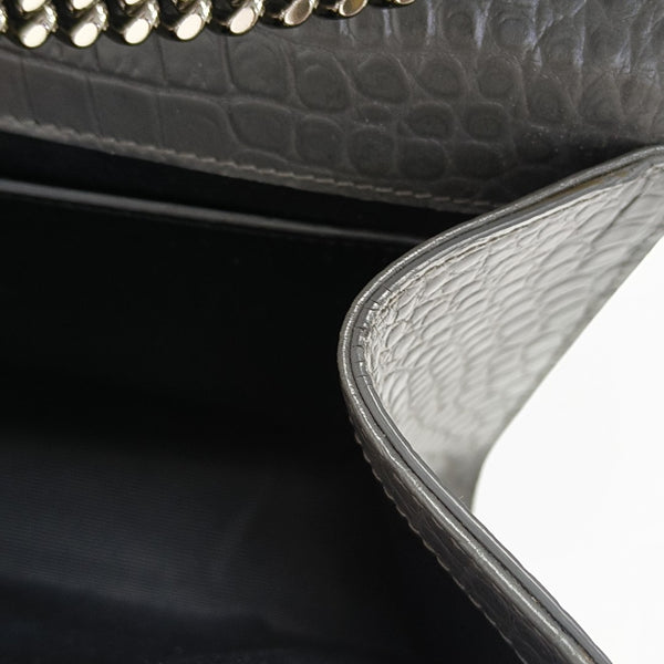 KATE Medium Calfskin Gray